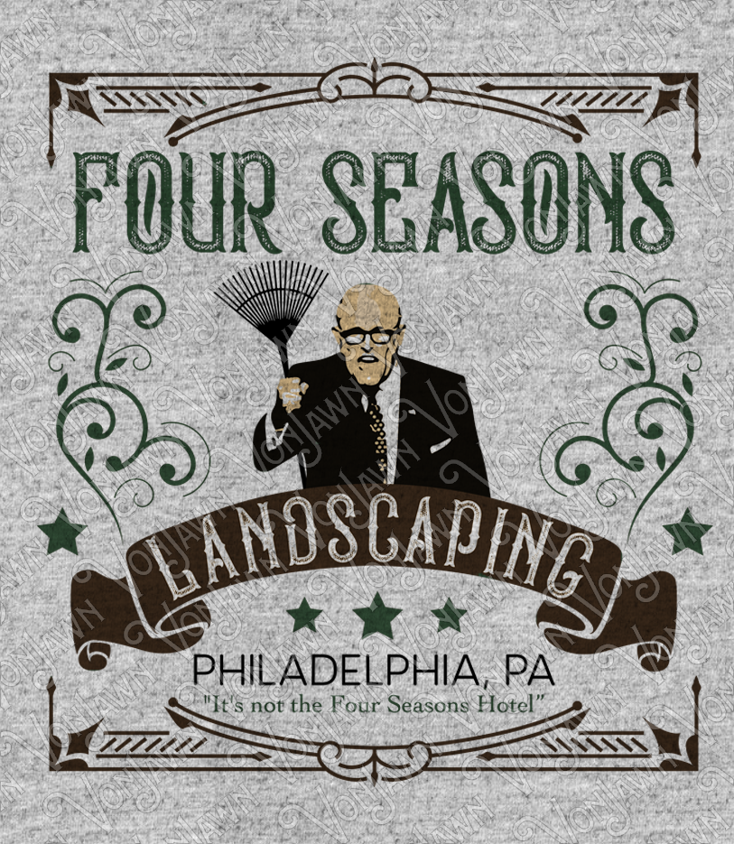 Lawn Jawn - Four Seasons Landscaping - Parody Shirt