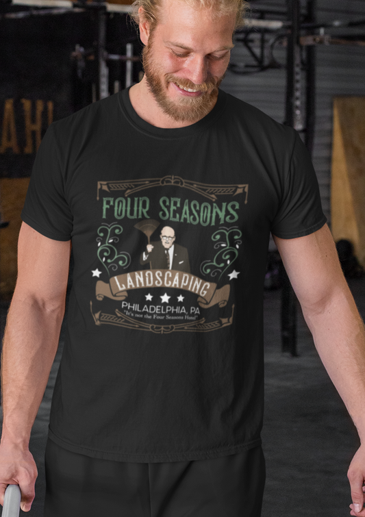 Lawn Jawn - Four Seasons Landscaping - Parody Shirt