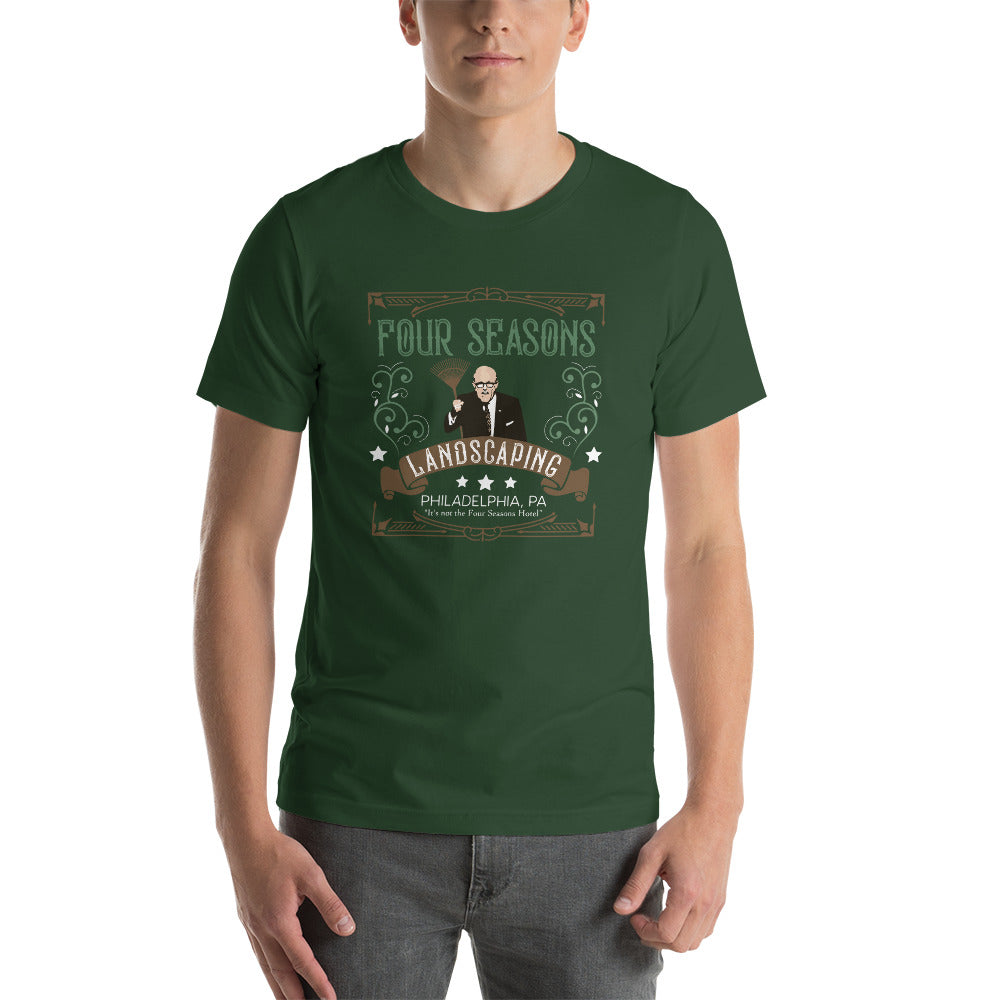 Lawn Jawn - Four Seasons Landscaping - Parody Shirt