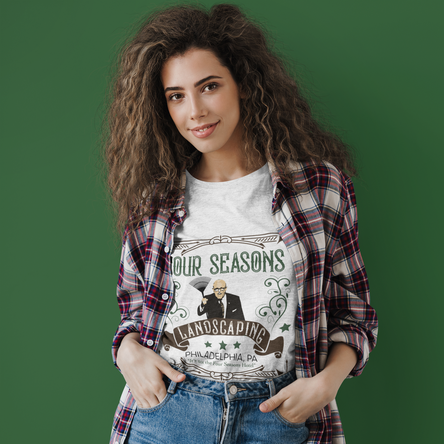 Lawn Jawn - Four Seasons Landscaping - Parody Shirt