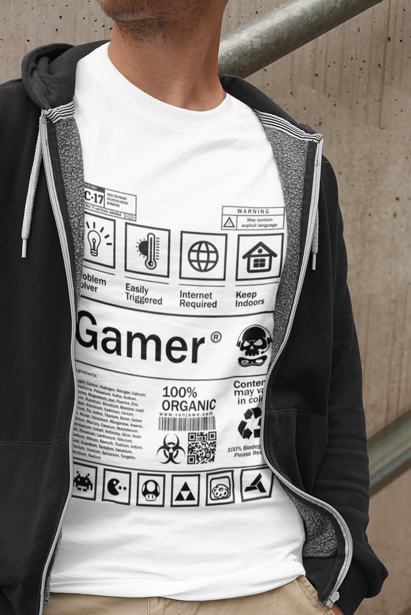 Human Labels - GAMER - Long Sleeve Tee