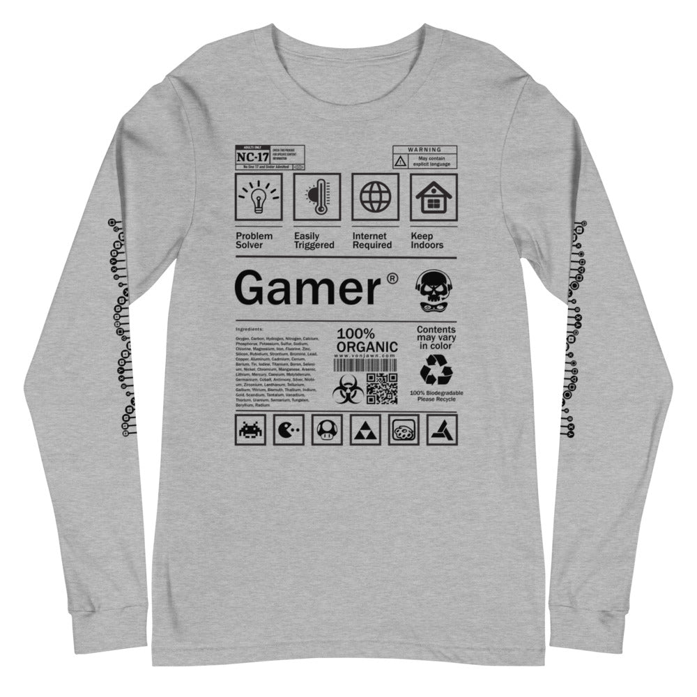 Human Labels - GAMER - Long Sleeve Tee