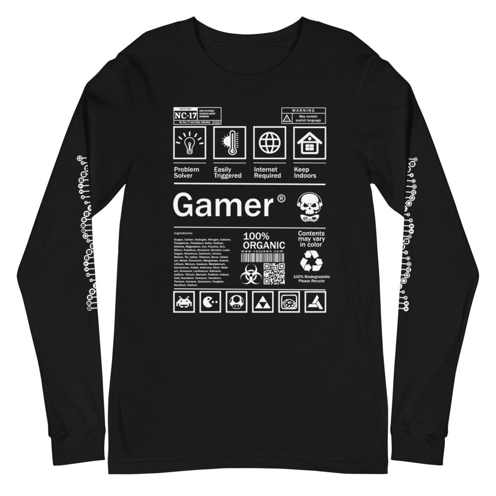 Human Labels - GAMER - Long Sleeve Tee