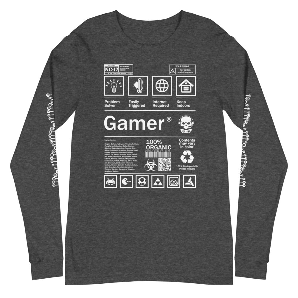 Human Labels - GAMER - Long Sleeve Tee