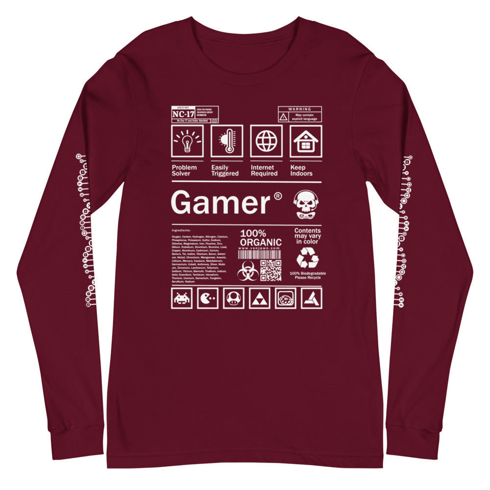 Human Labels - GAMER - Long Sleeve Tee