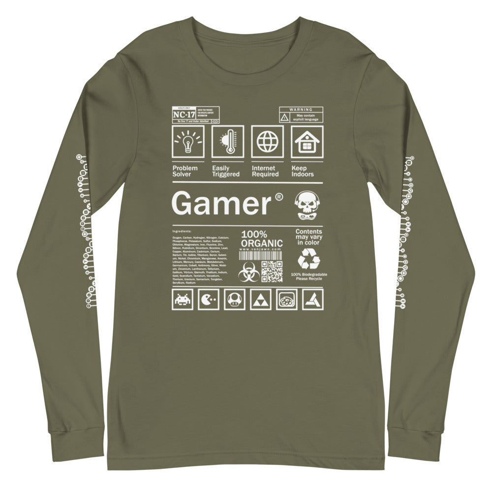 Human Labels - GAMER - Long Sleeve Tee