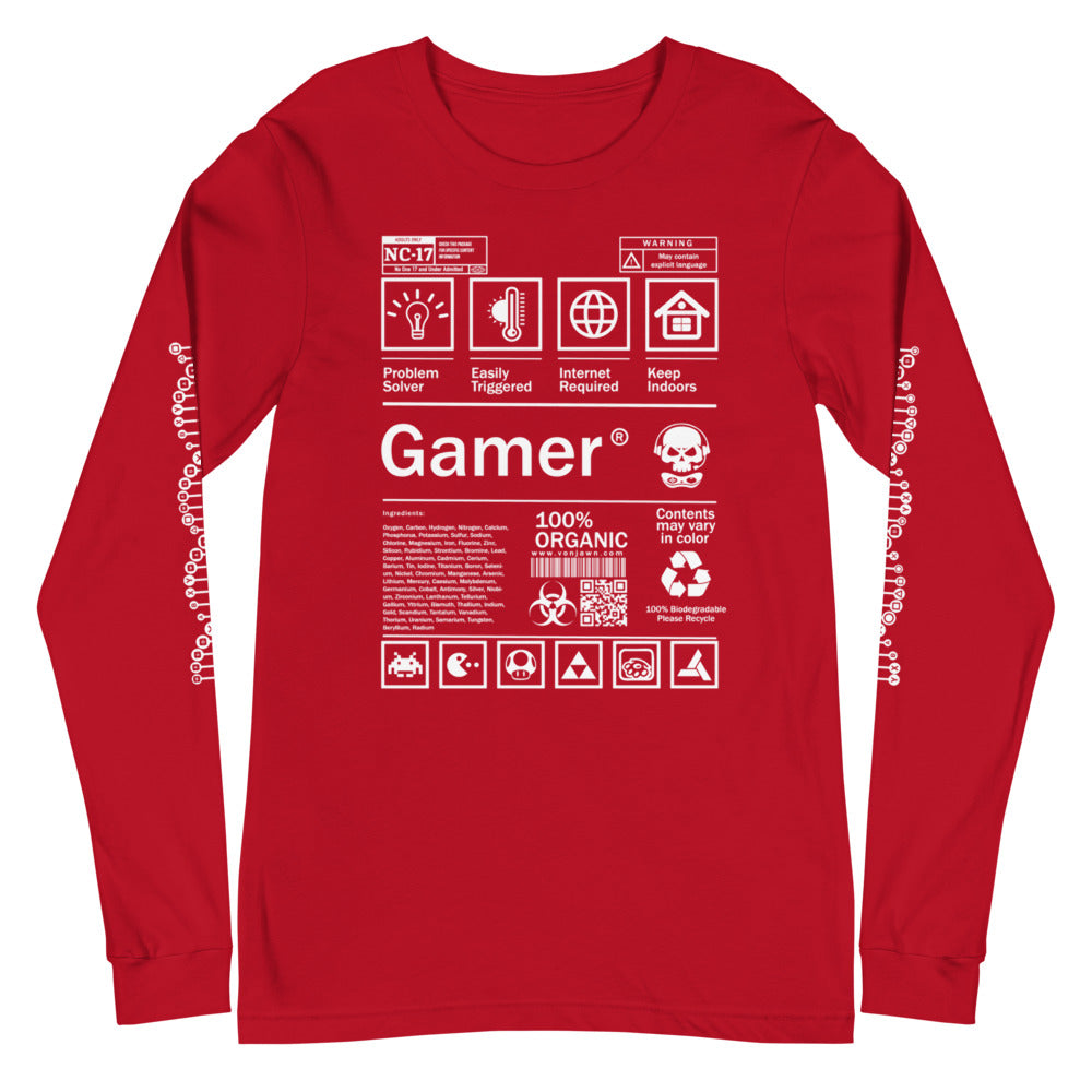 Human Labels - GAMER - Long Sleeve Tee