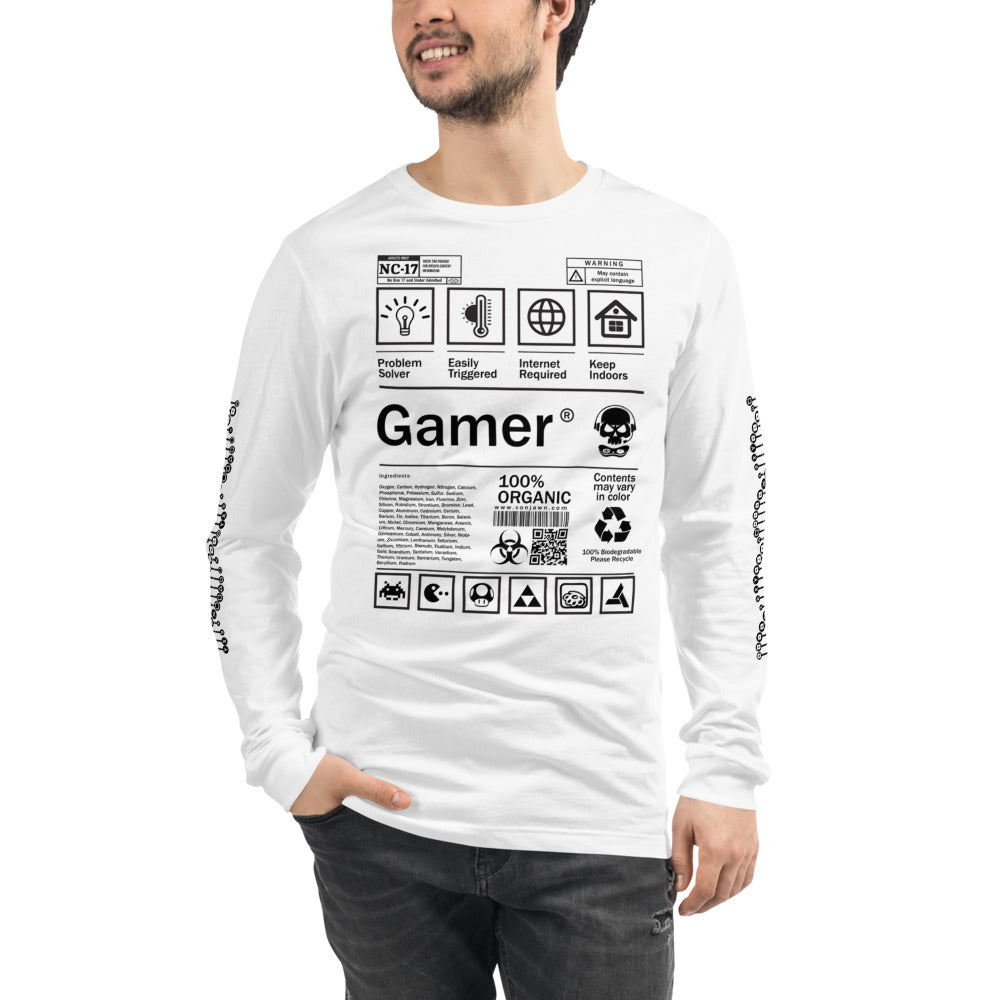 Human Labels - GAMER - Long Sleeve Tee