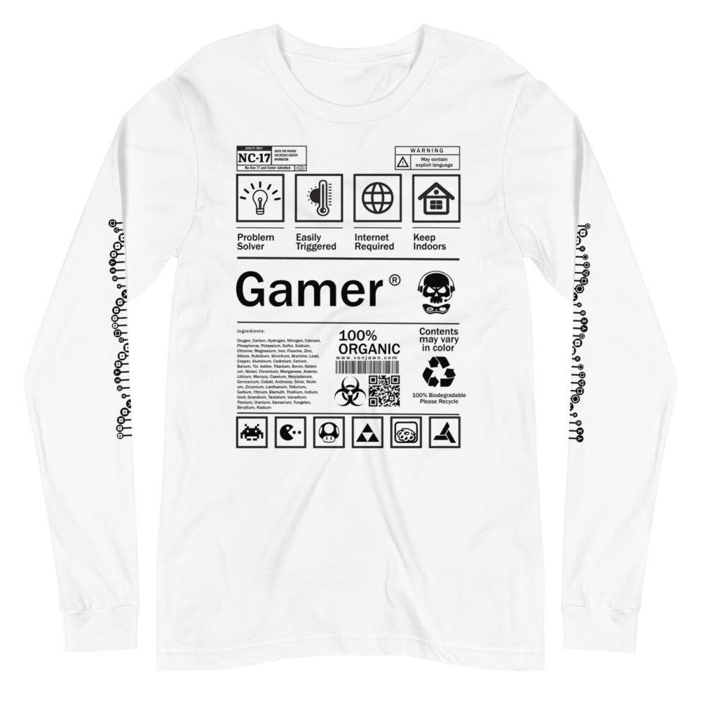 Human Labels - GAMER - Long Sleeve Tee