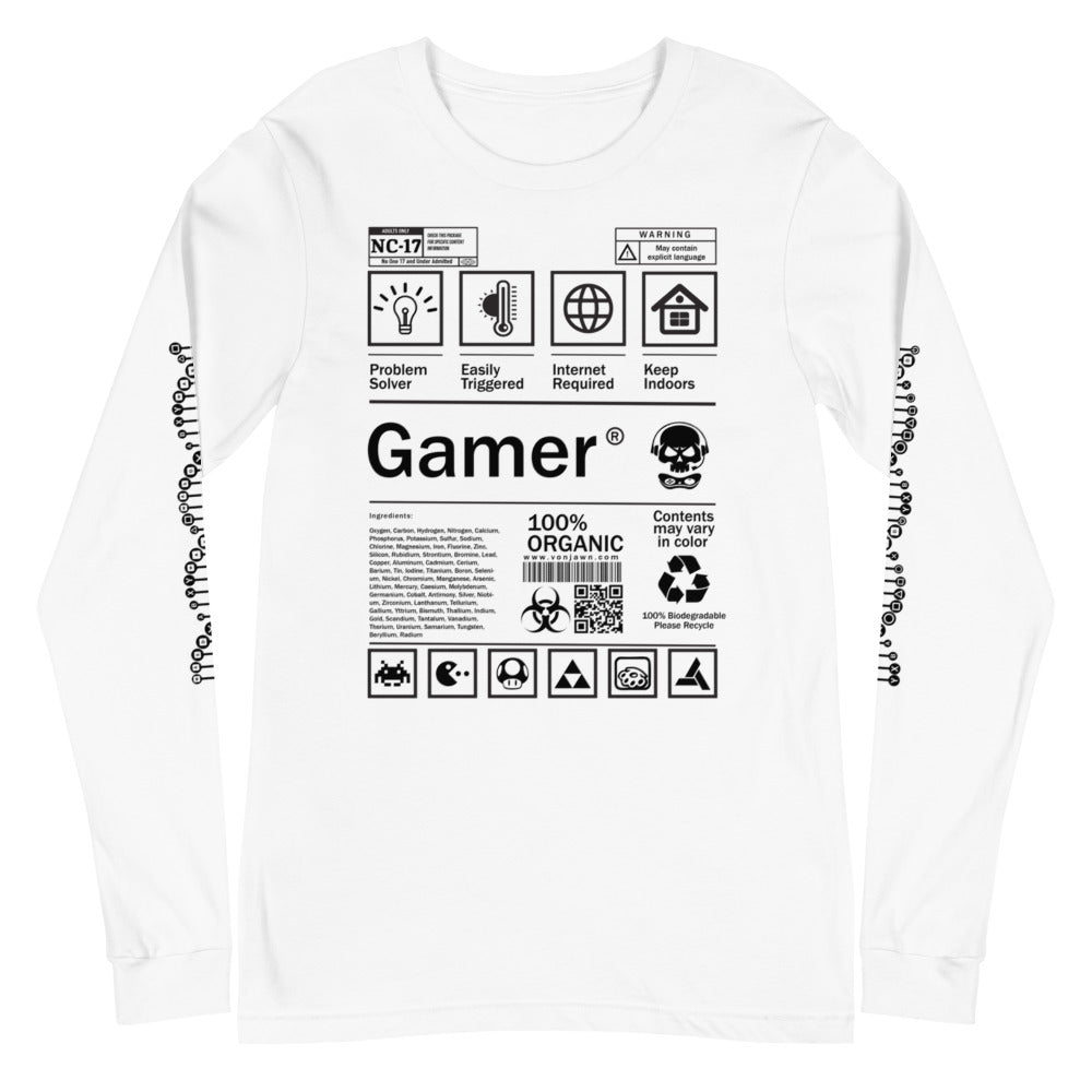 Human Labels - GAMER - Long Sleeve Tee